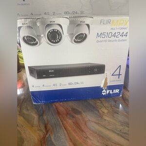 MPX Multi-Format Security Camera System - M5104244 Quad HD Security System